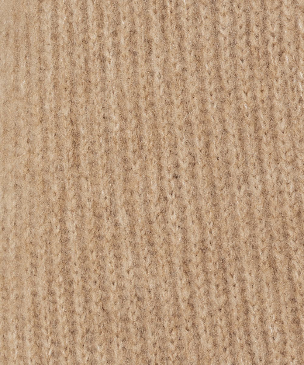 EAUVIRE ファインキャメルストール ブラウン