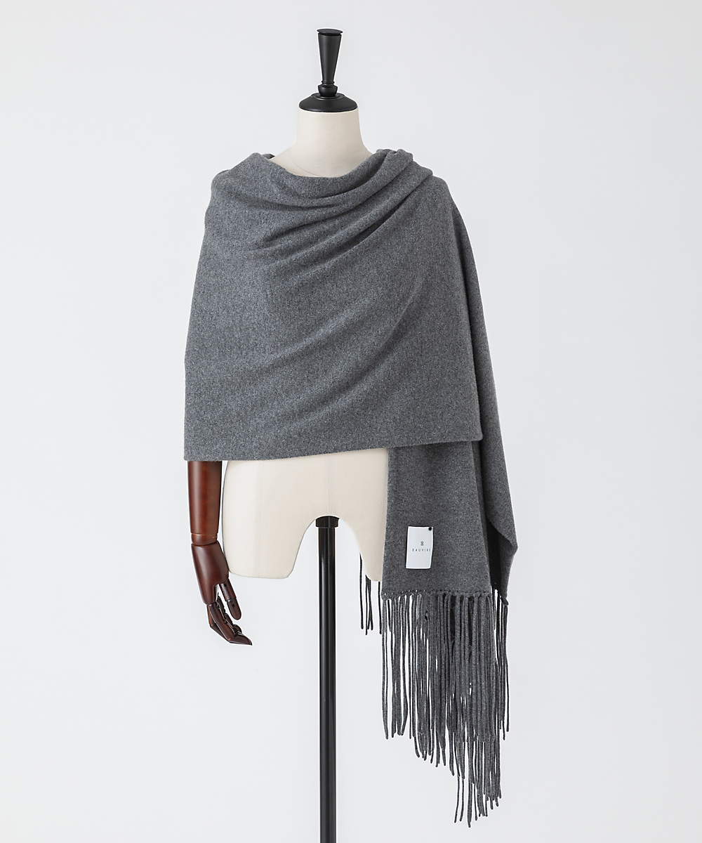 EAUVIRE フリンジストール ダークグレー