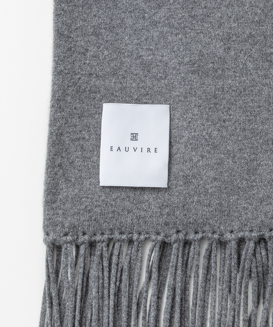 EAUVIRE フリンジストール ダークグレー