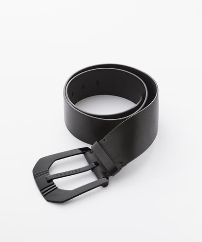 EAUVIRE ビッグバックルベルト ブラック