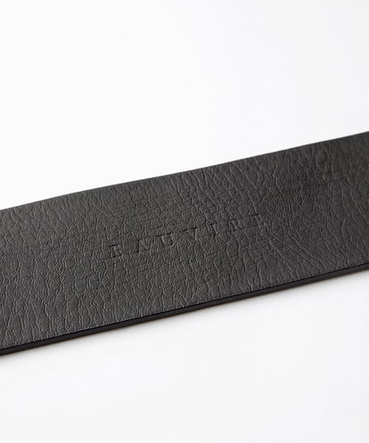 EAUVIRE ビッグバックルベルト ブラック