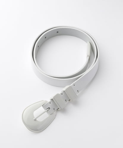 EAUVIRE ウエスタンベルト ホワイト