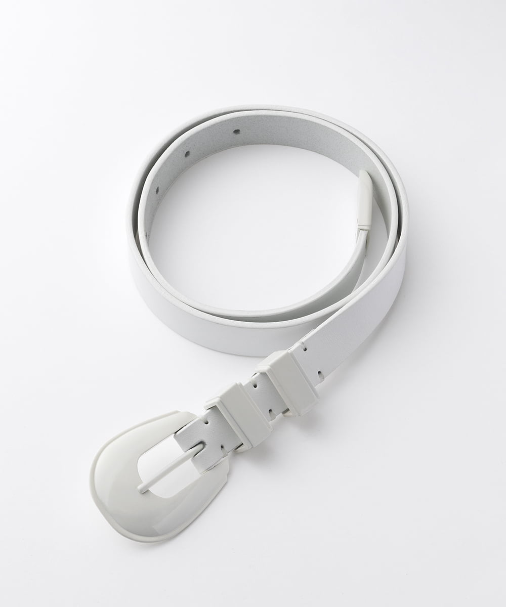 EAUVIRE ウエスタンベルト ホワイト