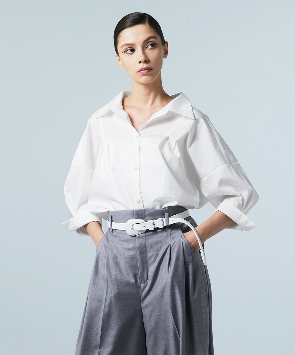 EAUVIRE ウエスタンベルト ホワイト