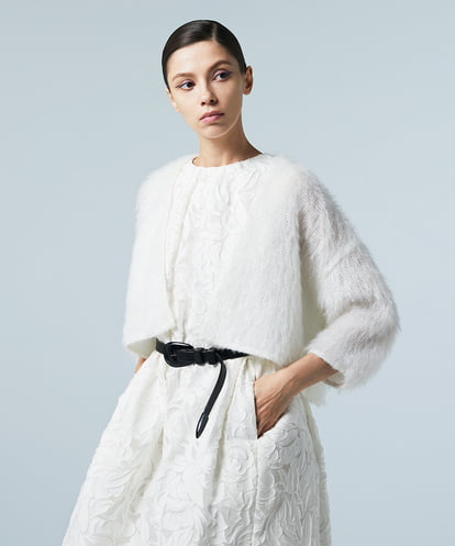 EAUVIRE ウエスタンベルト ホワイト