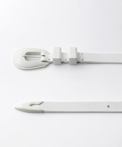 EAUVIRE ウエスタンベルト ホワイト