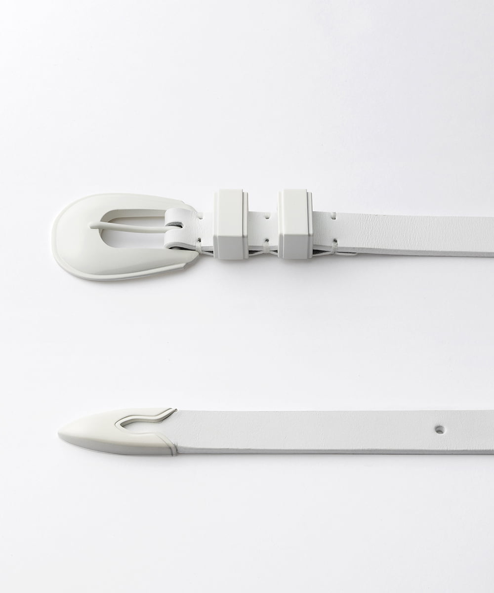 EAUVIRE ウエスタンベルト ホワイト