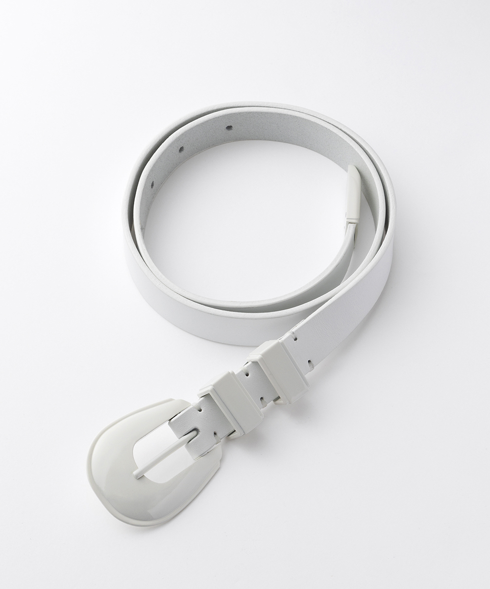 EAUVIRE ウエスタンベルト ホワイト