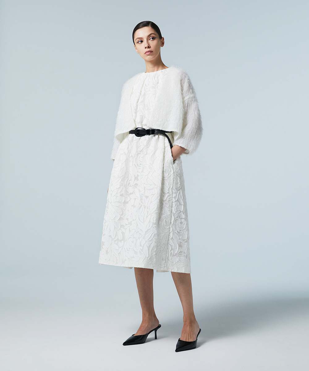 EAUVIRE ウエスタンベルト ホワイト