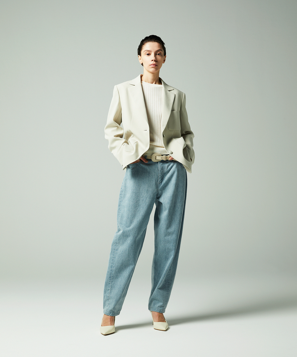 EAUVIRE ウエスタンベルト ホワイト