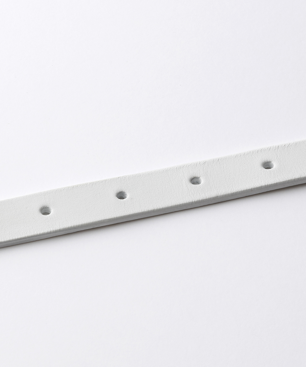 EAUVIRE ウエスタンベルト ホワイト