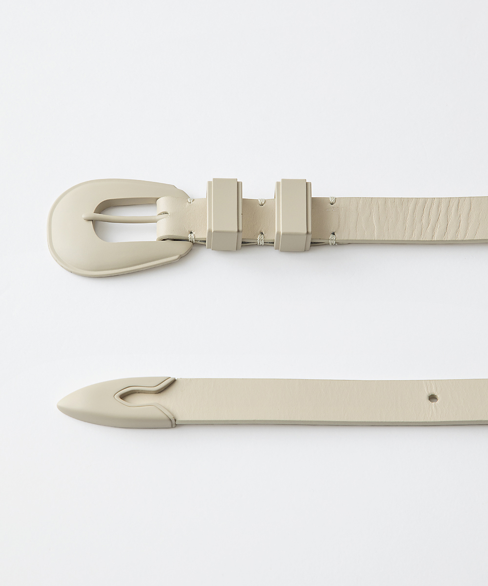 EAUVIRE ウエスタンベルト ホワイト