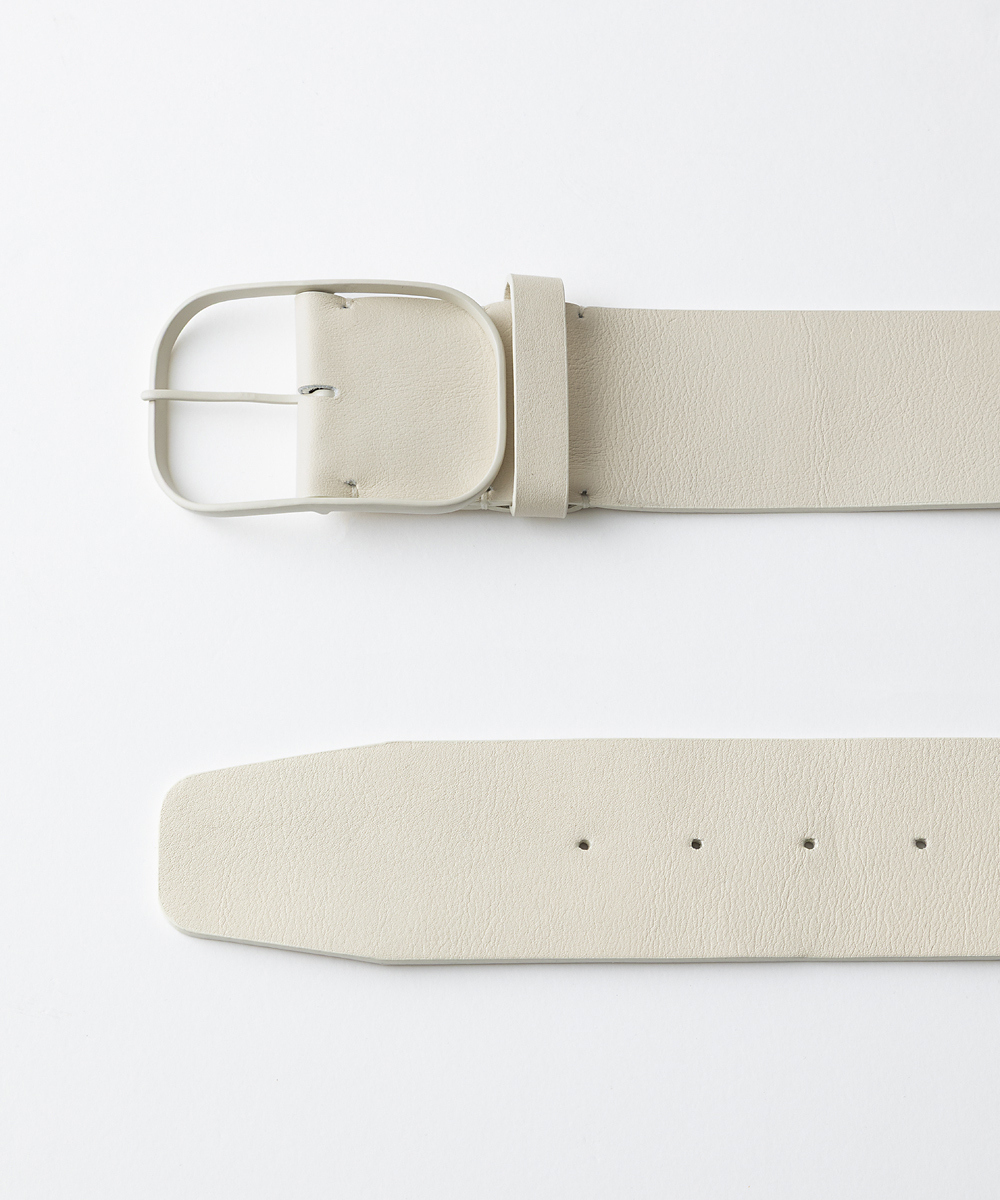 EAUVIRE オーバルバックルベルト ブラック