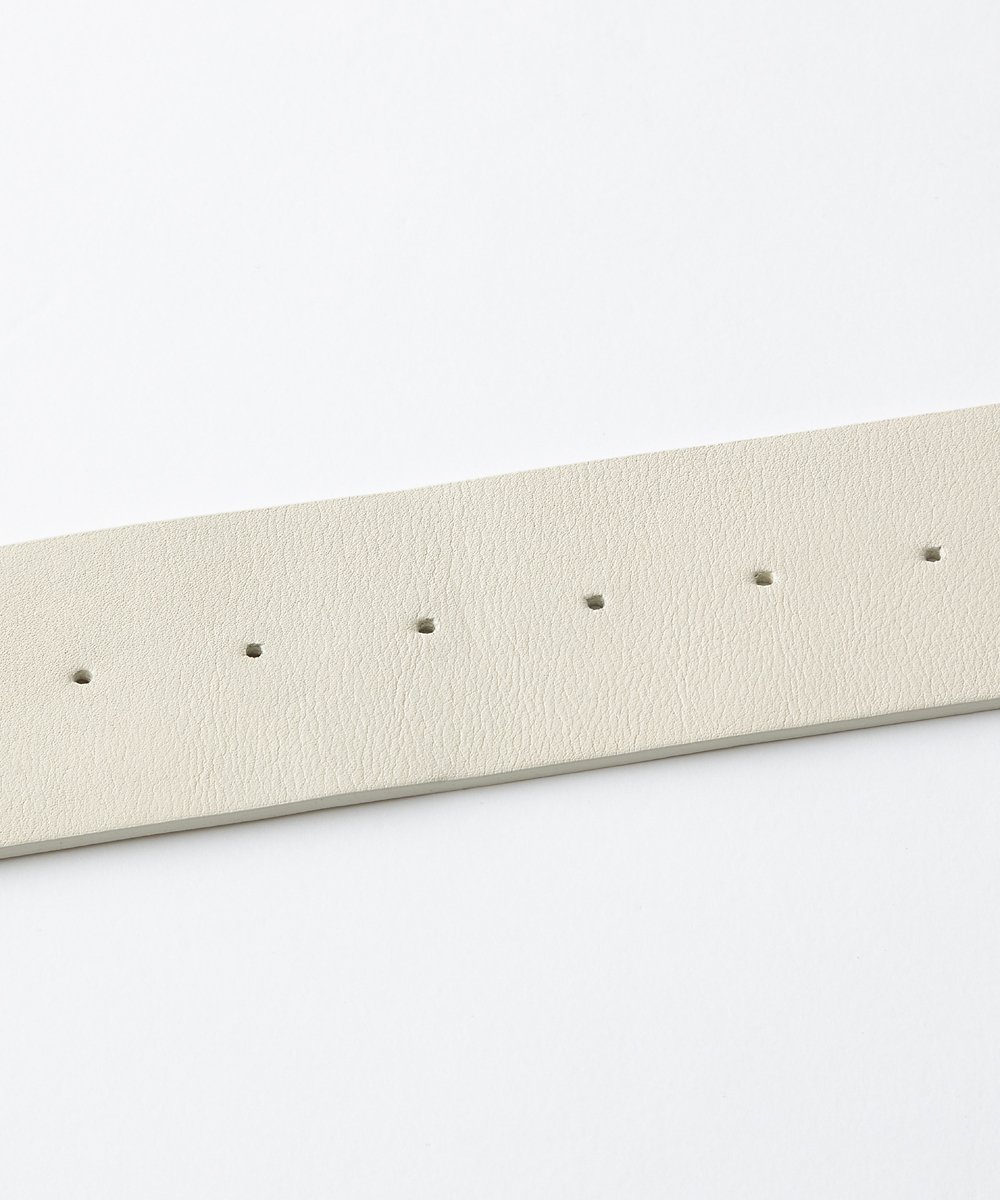 EAUVIRE オーバルバックルベルト ブラック