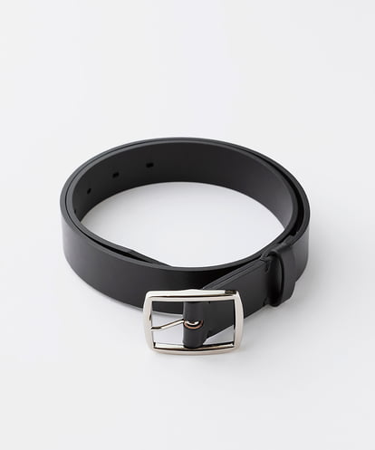 EAUVIRE 手縫いレザーベルト ブラック