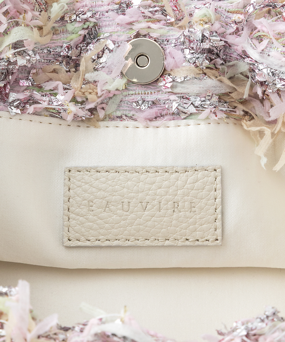 EAUVIRE ショルダーストラップバッグ ピンク