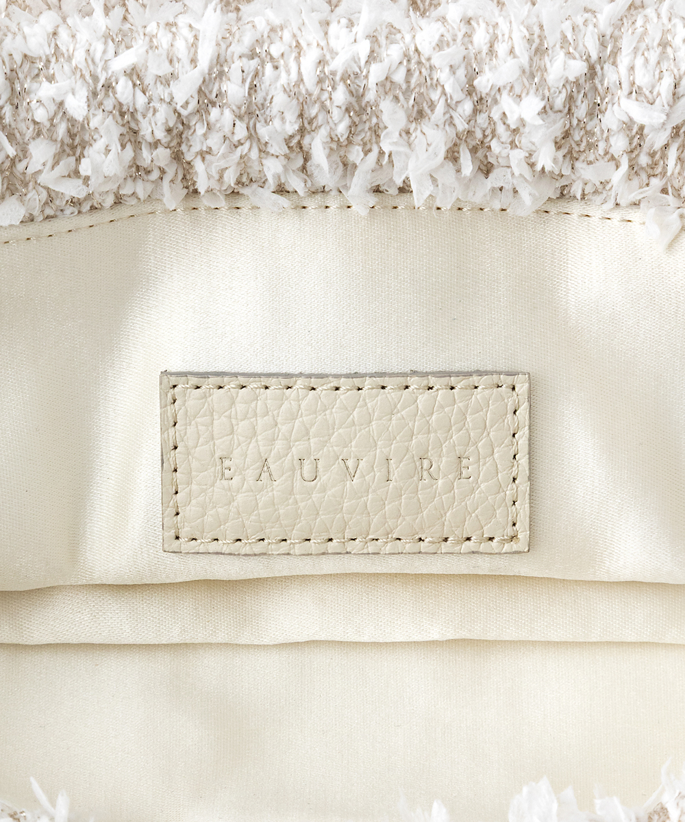 EAUVIRE ミニトートバッグ ホワイト