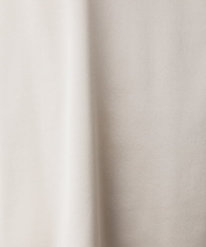 EAUVIRE ウォッシャブルシルクブラウス ライトグレー