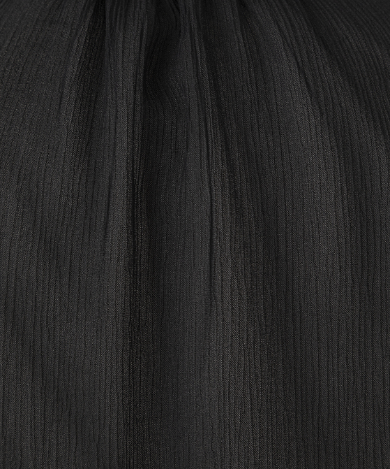 EAUVIRE ボウタイブラウス ライトグレー