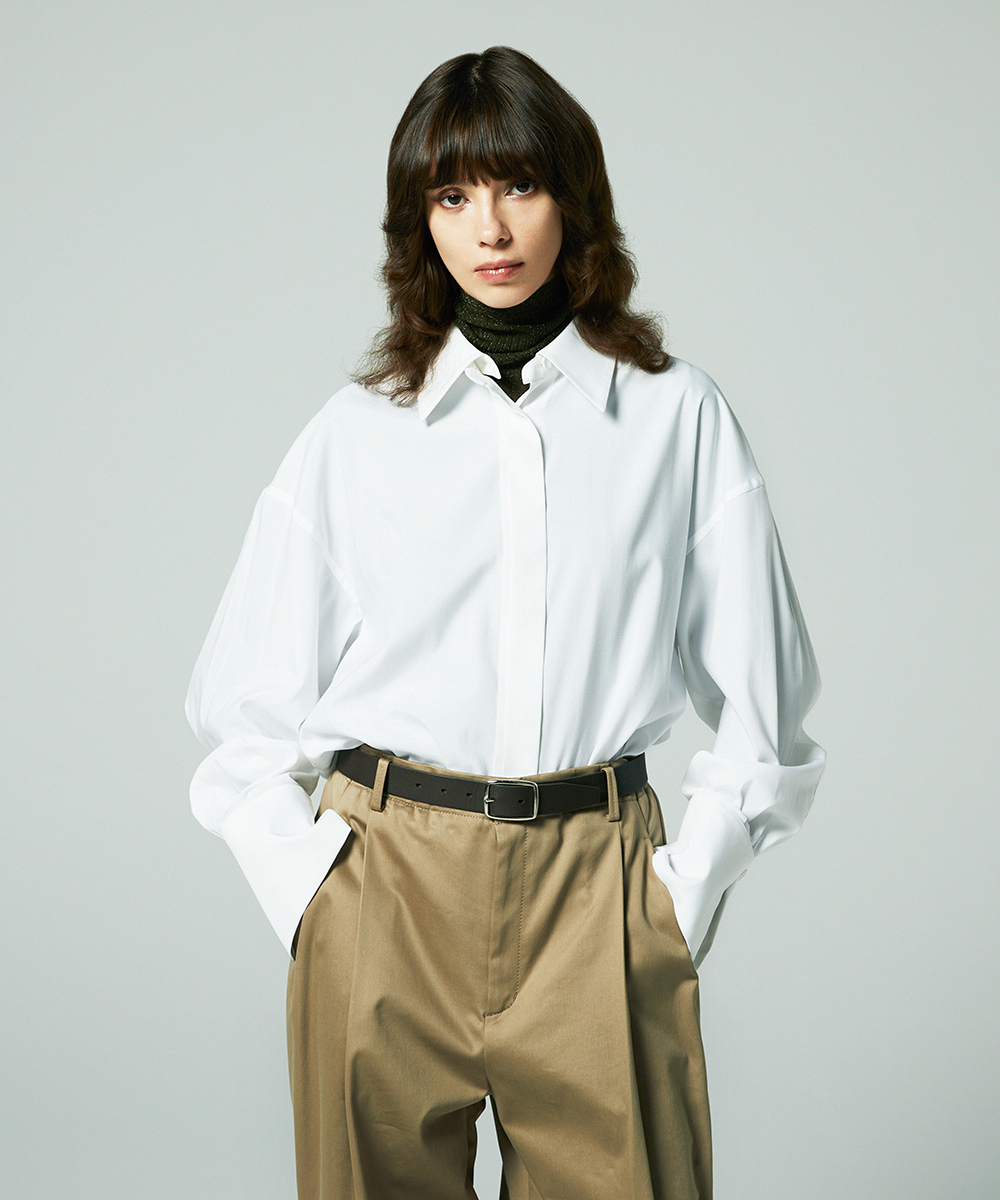 EAUVIRE 4wayシャツ ホワイト