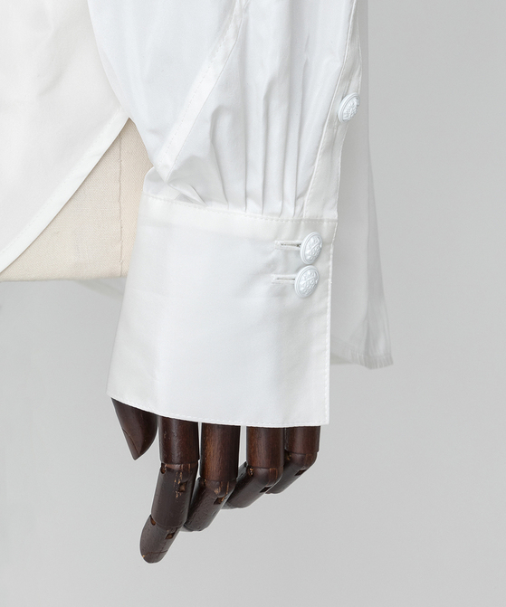 EAUVIRE ドルマンスリーブシャツ ホワイト