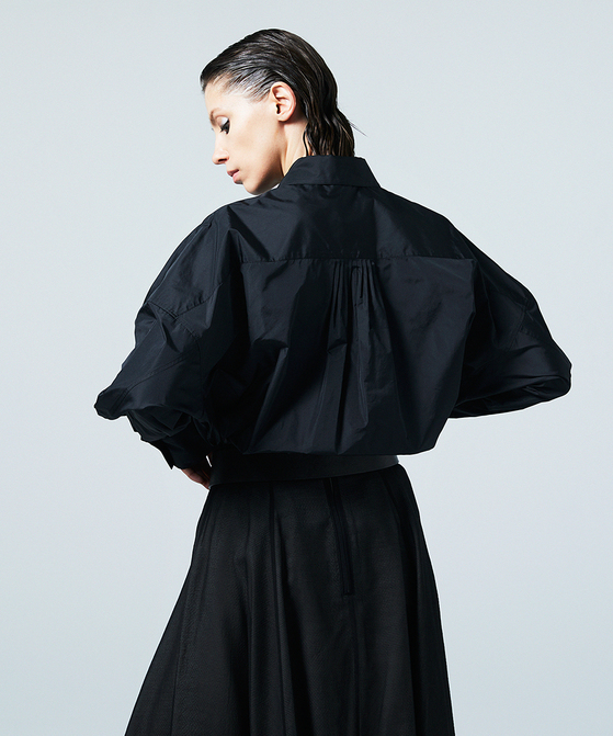 EAUVIRE ドルマンスリーブシャツ ホワイト