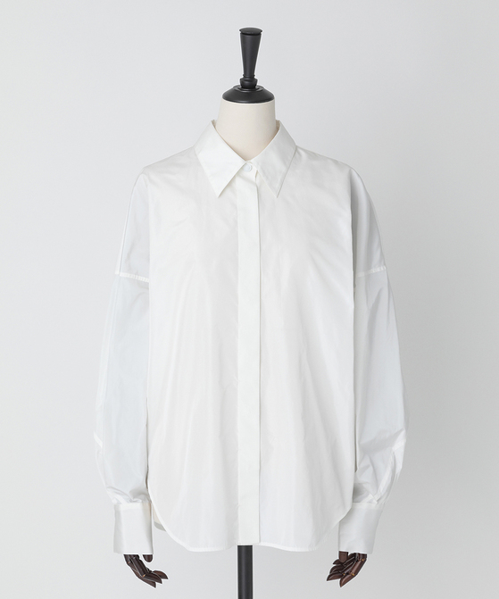 EAUVIRE ドルマンスリーブシャツ ホワイト