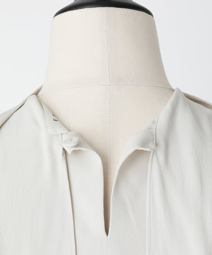 EAUVIRE ボウタイブラウス ベージュ