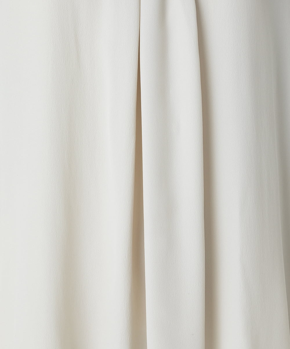 EAUVIRE ボウタイブラウス ベージュ