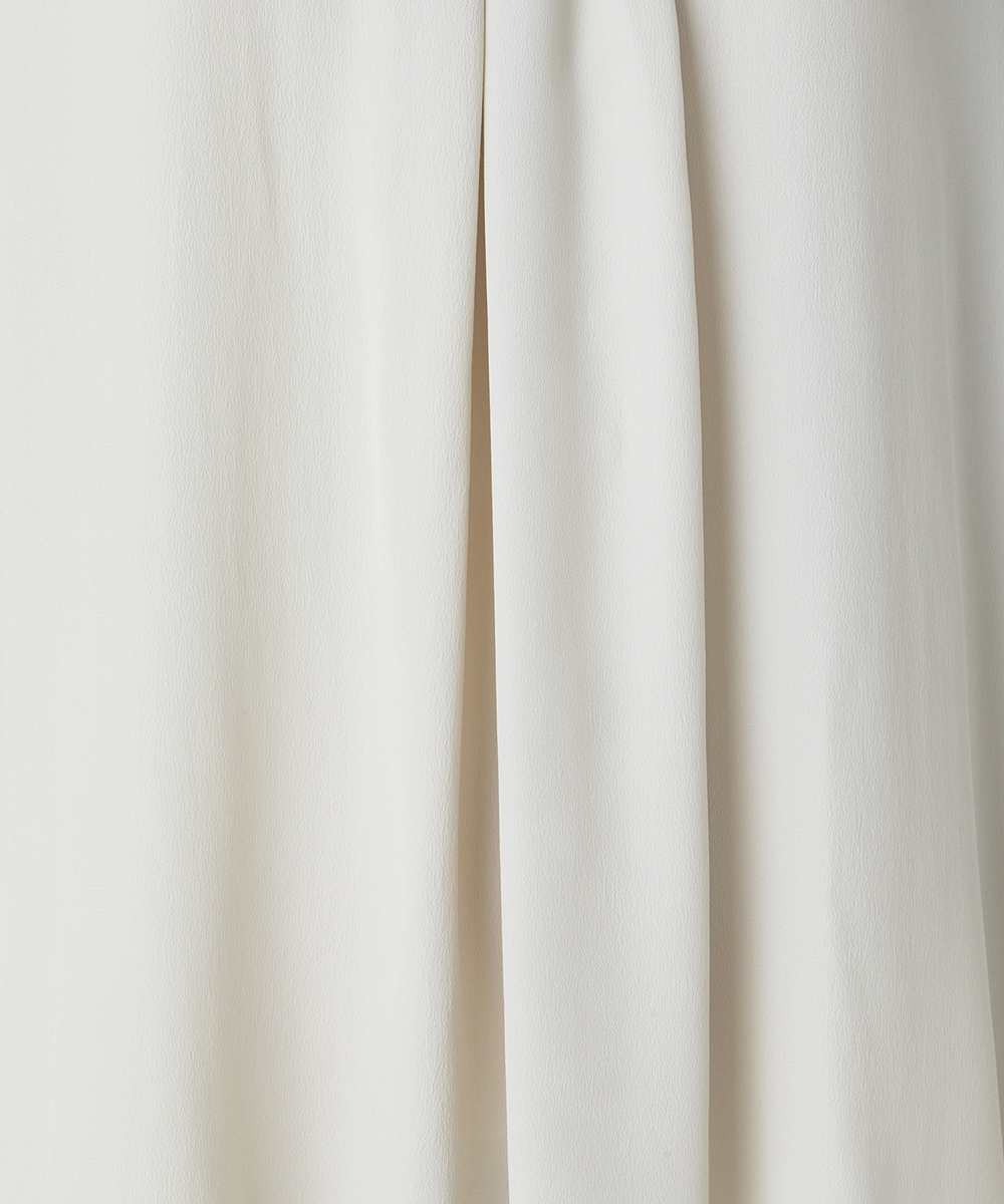 EAUVIRE ボウタイブラウス ベージュ