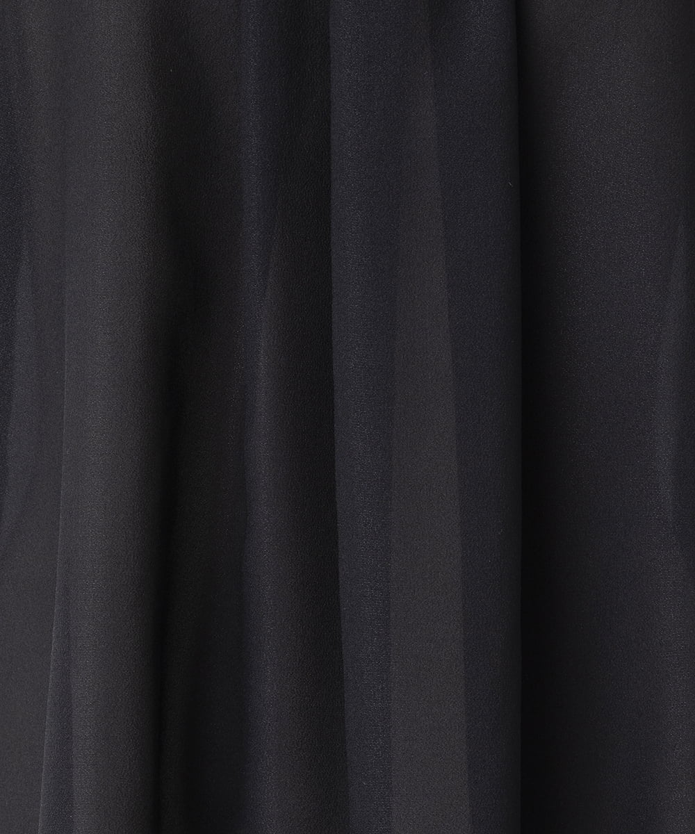 EAUVIRE ボウタイブラウス ブラック