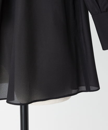 EAUVIRE ボウタイブラウス ブラック