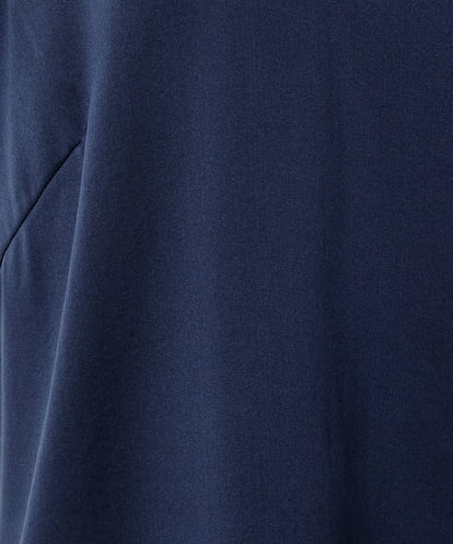 EAUVIRE ウォッシャブルシルクタンクトップ ネイビー