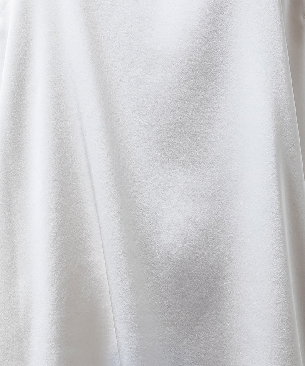 EAUVIRE ウォッシャブルシルクタンクトップ ネイビー