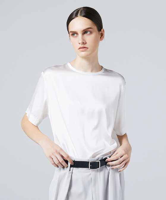 ウォッシャブルシルクTブラウス（FGBGA23320）women（ウィメンズ）