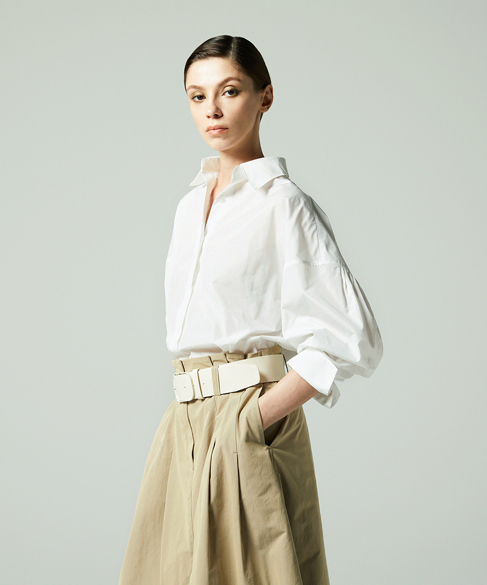 タフタドルマンシャツ