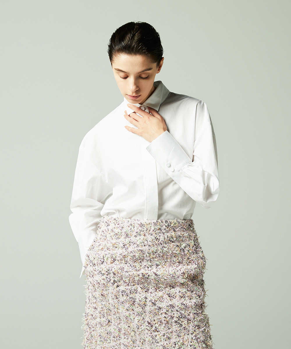 ウィングカラーシャツ