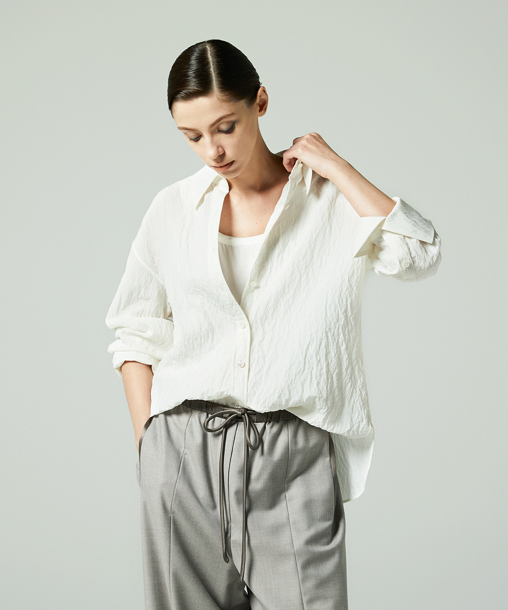 シルクナイロンシャツ