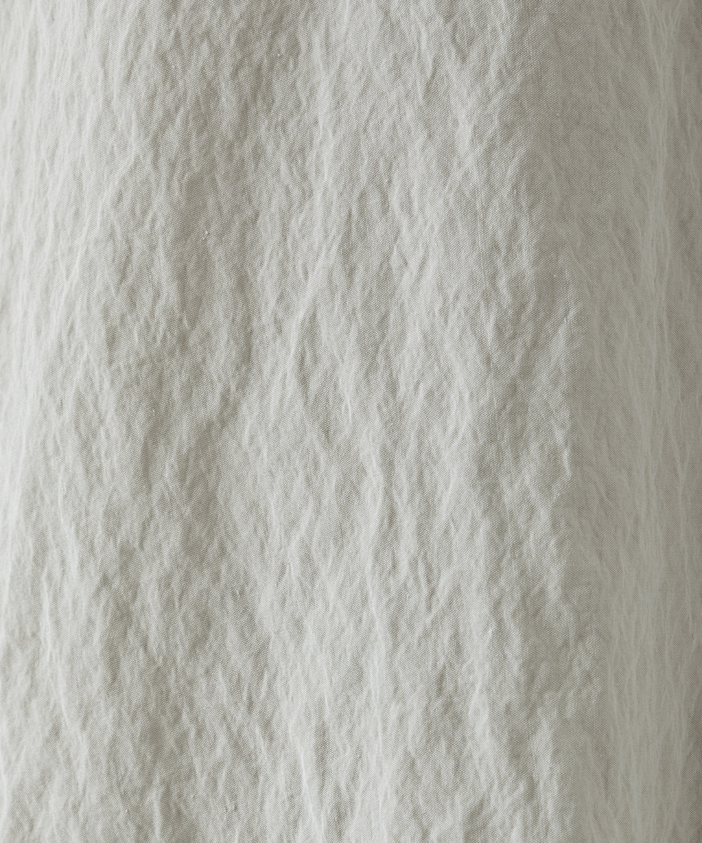 EAUVIRE シルクナイロンタンクトップ ライトグレー