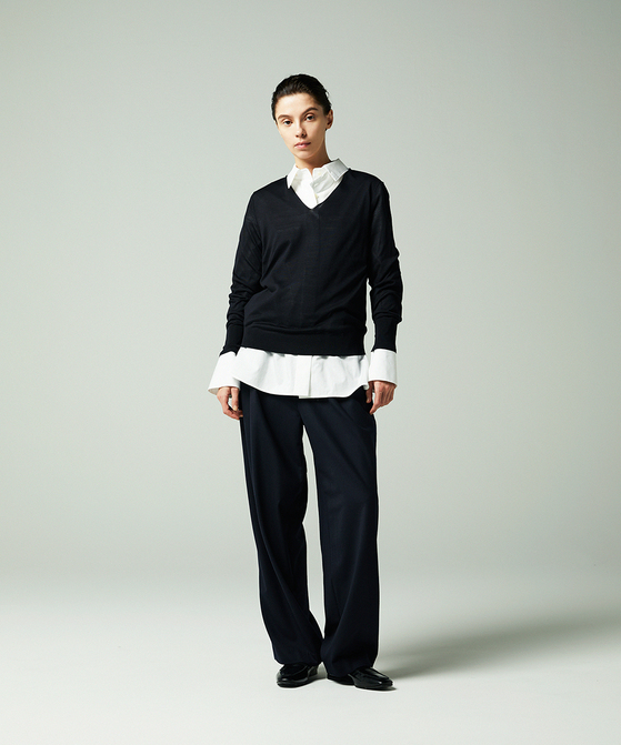 EAUVIRE スロートタブシャツ ライトブルー