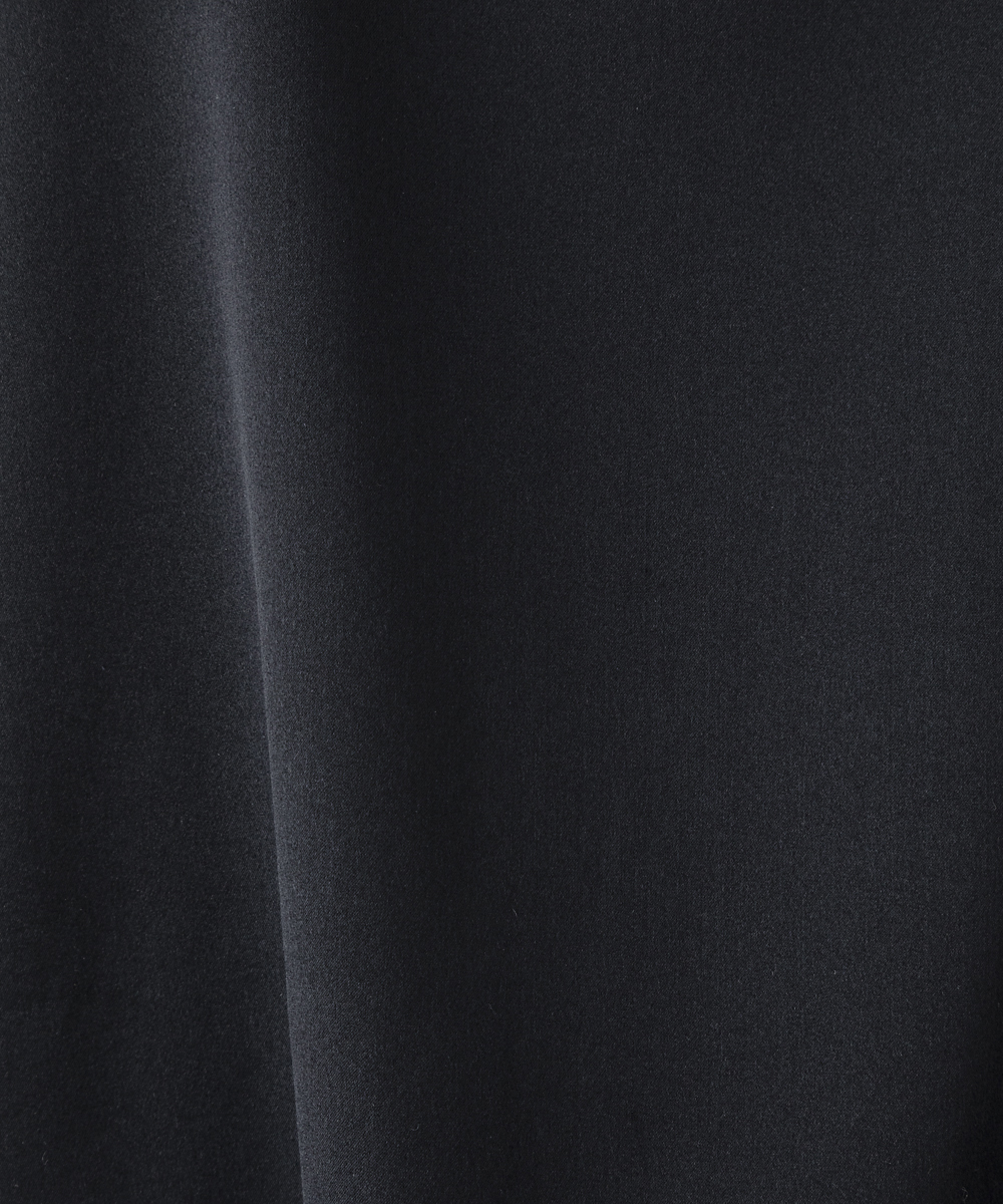 EAUVIRE ウォッシャブルシルクノースリーブブラウス セージ