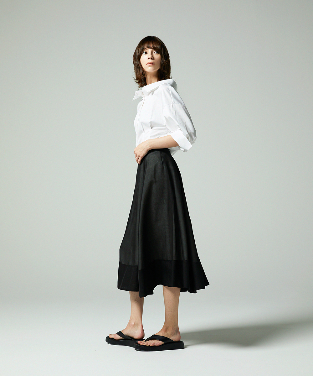 EAUVIRE クラシックシネマシャツ ライトブルー