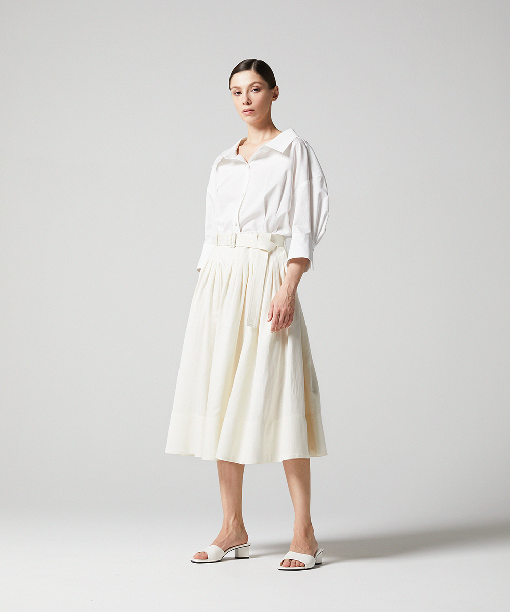 EAUVIRE クラシックシネマシャツ ライトブルー