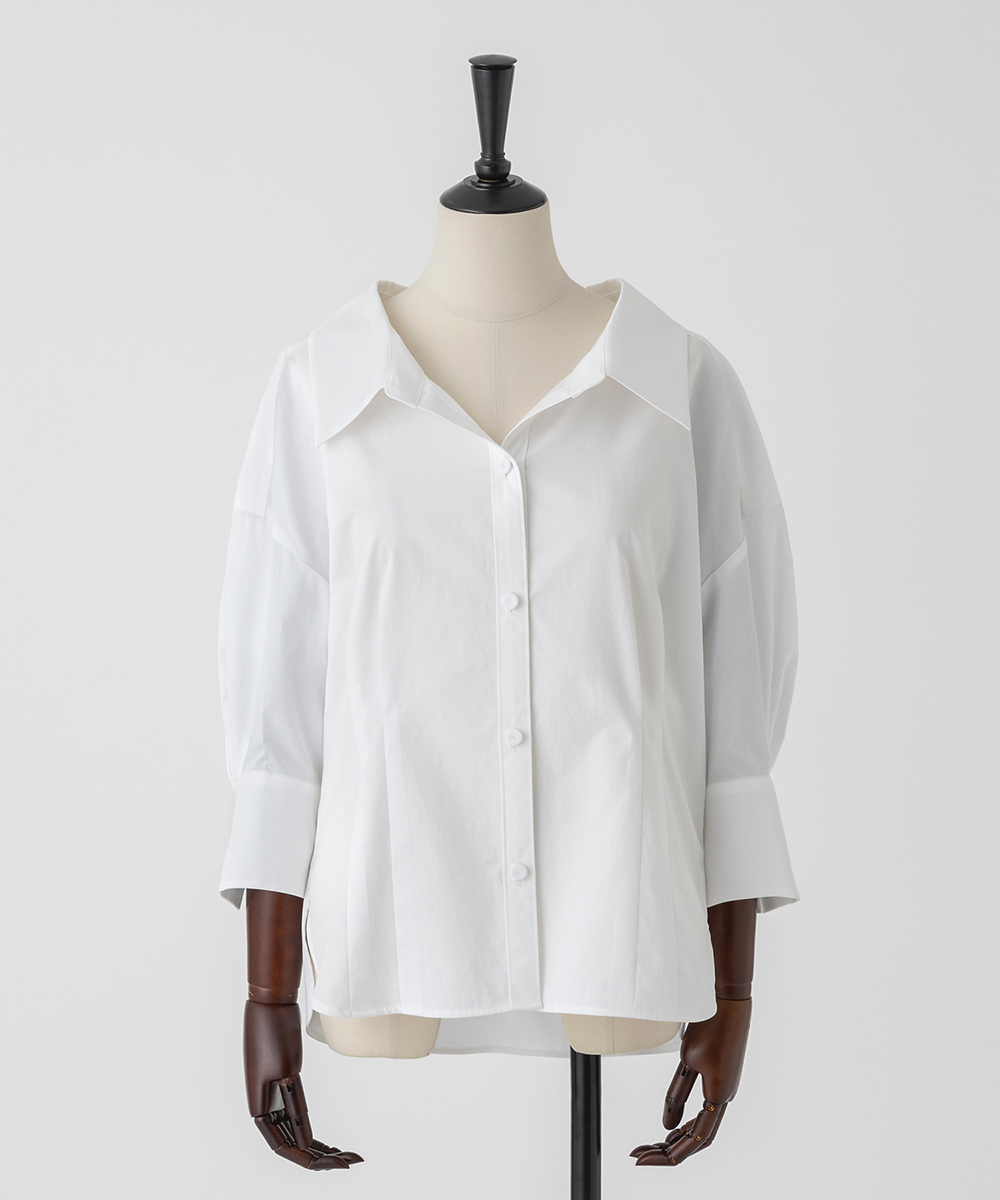 EAUVIRE クラシックシネマシャツ ライトブルー