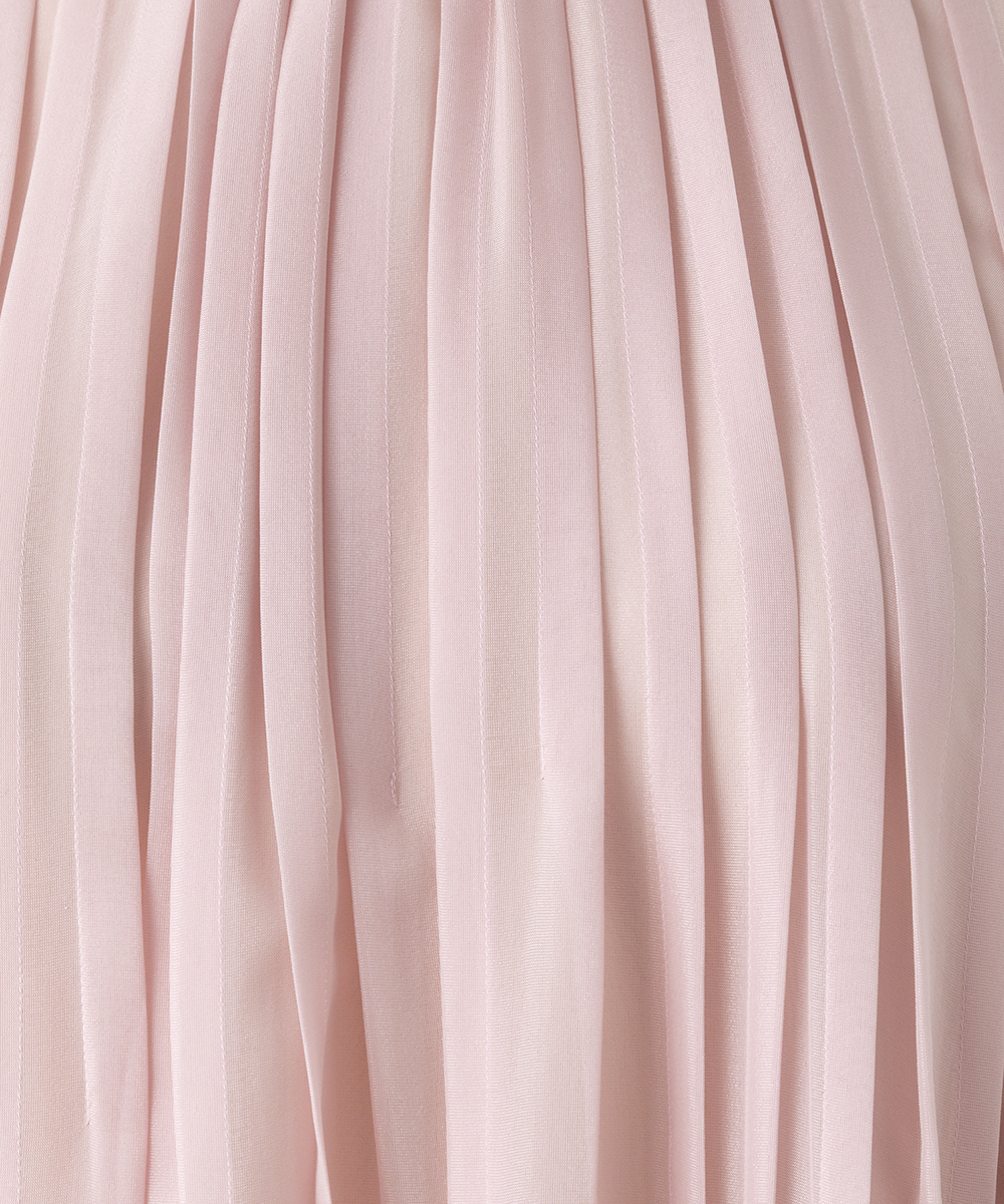 EAUVIRE ランダムタックブラウス ダークグリーン