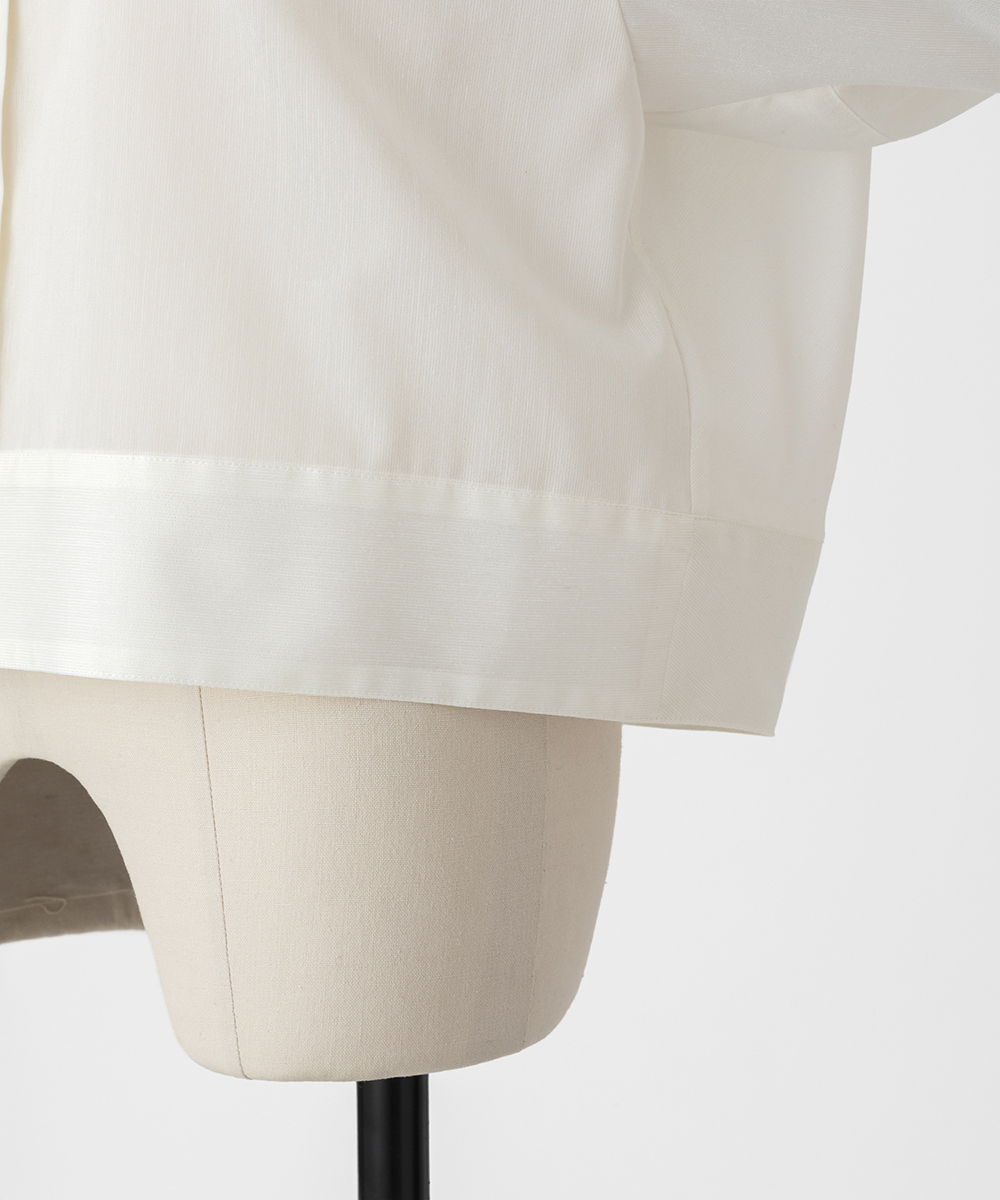 EAUVIRE バックボリュームシャツ ネイビー