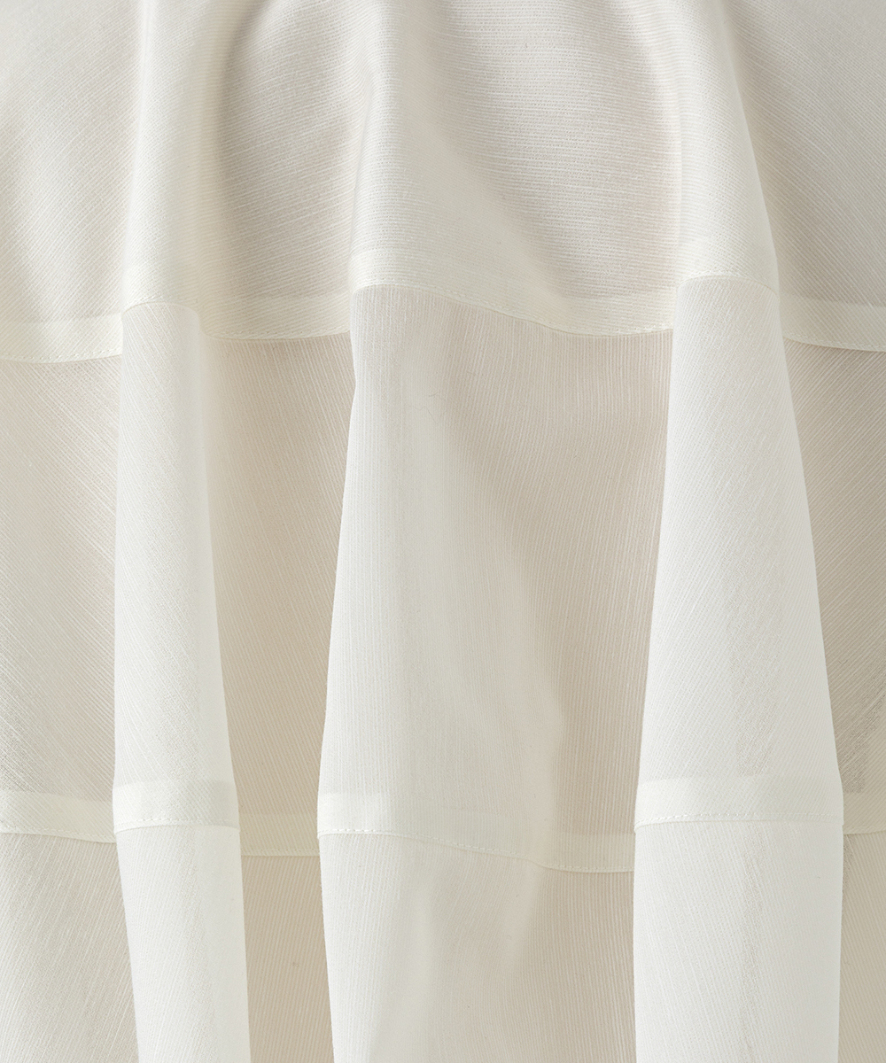 EAUVIRE バックボリュームシャツ ネイビー