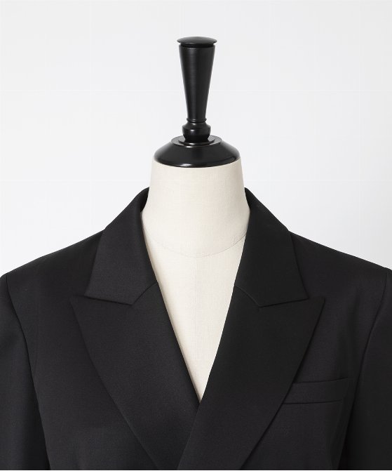 EAUVIRE ダブルブレストジャケット ブラウン