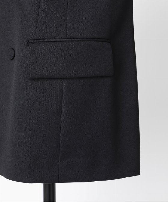 EAUVIRE ダブルブレストジャケット ブラウン