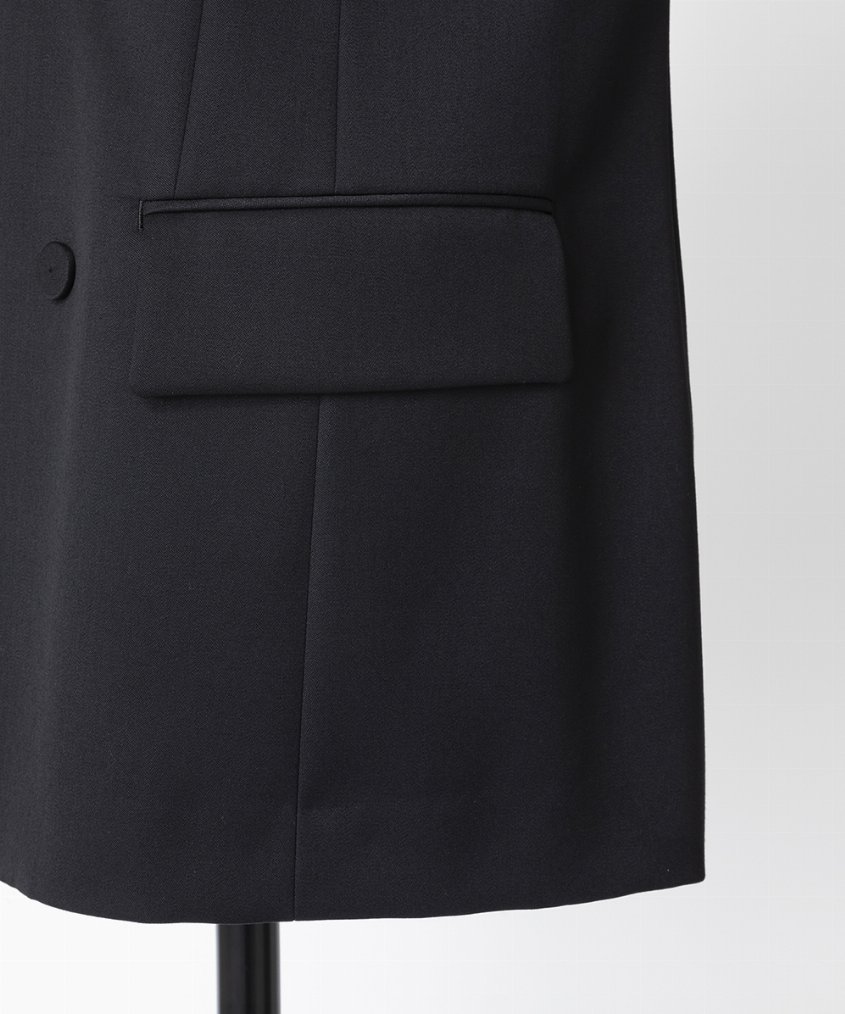 EAUVIRE ダブルブレストジャケット ブラウン